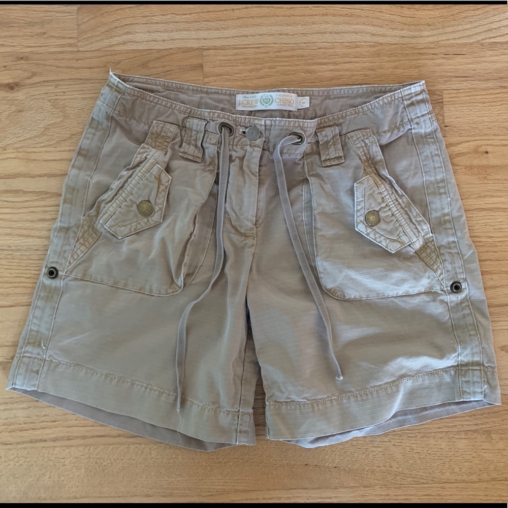 J. Crew Chino Classic Twill Cargo Shorts